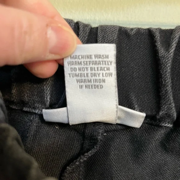 Soft Surroundings light black denim wash jeggings - Picture 11 of 11